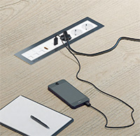 Встраиваемые розеточные блоки Donel серии DDSB