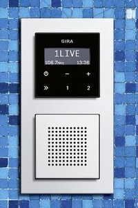 Радио Gira E2 Цвет: Белый матовый