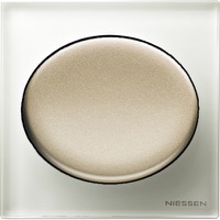 Niessen ABB, Tacto, Цвет: Белое стекло
