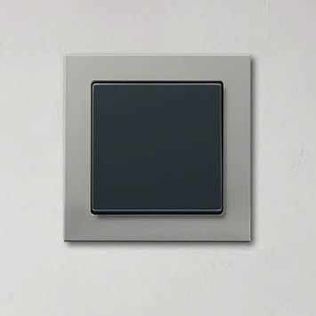 ABB, Busch-Axcent PUR, Цвет: Платина/Антрацит