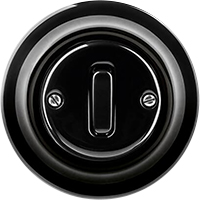 ABB, Decento, цвет: черный фарфор