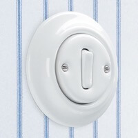 Выключатель 1-клавишный ABB, Decento