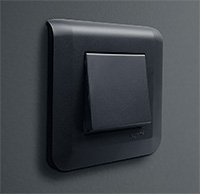 Legrand, Mosaic, Цвет: Черный матовый