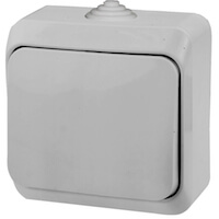 Schneider Electric, Этюд, Цвет: Серый, IP44