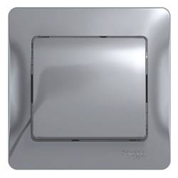 Schneider Electric, Glossa, Цвет: Алюминий