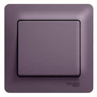 Schneider Electric, Glossa, Цвет: Сиреневый туман