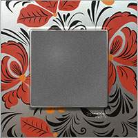 Schneider Electric, Unica Quadro, Цвет: Хохлома