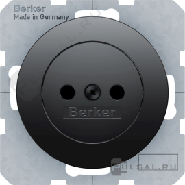 Розетка
R.1,  R.3,  R.8,  без шторок,  без заземления,  одинарная,  безвинтовые клеммы,   цвет - черный глянцевый,  пластмасса,  6167032045,  61 6703 20 45,  Berker
 - PULSAL.RU