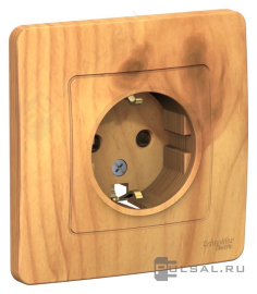 Розетка с рамкой
Blanca,  без шторок,  с заземлением,  одинарная,   цвет - ясень,  пластмасса,  BLNRS001015,  Schneider Electric
 - PULSAL.RU