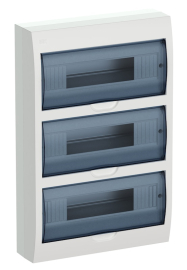 Корпус щита ЩРН-П-36, Krepta, навесной, IP 41,  модулей - 36, пластмасса,  цвет - белый, MKP12-N-36-40-05, IEK - PULSAL.RU