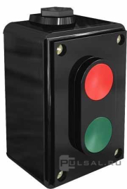 Пост кноп. на 2 кнопки LA4-2H 2НО+2НЗ Цвет:ЧЕРНЫЙ 2 25064DEK, Dekraft - PULSAL.RU