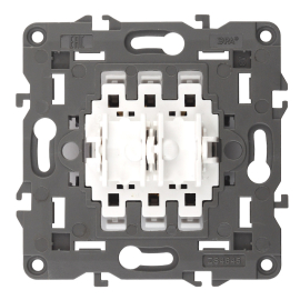 Механизм выключателя жалюзи
Elegance,  с фиксацией,  без подсветки,  пластмасса,  Б0047860,  14-1109-99,  ЭРА
 - PULSAL.RU