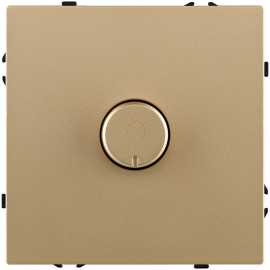 Светорегулятор для светодиодных ламп 5-200 Вт/ВА
Eclipse,  поворотно-нажимной,  лампы накаливания и галогенные 220В (R),  лампы с индукционным (обмоточным) трансформ.(L),  лампы с электронным (емкостным) трансформ.(C),  диммируемые лампы LED 220В (LEDi тип L),  диммируемые лампы LED 220В (LEDi тип C),   цвет - золотой,  пластмасса,  EC-023GD,  Kollinger
 - PULSAL.RU