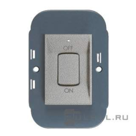 Выключатель 45А
Axolute,  Axolute AIR,  одноклавишный,  с подсветкой,   цвет - алюминий,  пластмасса,  HC4019,  BTicino
 - PULSAL.RU