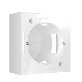 Коробка накладного монтажа
Hammer,  Snabb,  Flock,  Stark,  Favorit,  Diamant,  Aluminium,   цвет - белый,  пластмасса,  W8000001,  a053525,  Werkel
 - PULSAL.RU