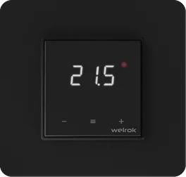 Терморегулятор для теплого пола с wi-fi, 16 А, 3000 ВА
Termo welrok,  клавишный,  датчик t° пола (внешний),  с таймером,   цвет - черный,  пластмасса,  oz bk,  4660251140601,  Welrok
 - PULSAL.RU