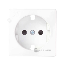 Накладка 
Simon 82 Concept,  со шторками,  с заземлением,  одинарная,  винтовые клеммы,  безвинтовые клеммы,   цвет - белый матовый,  пластмасса,  8200041-090,  Simon
 - PULSAL.RU