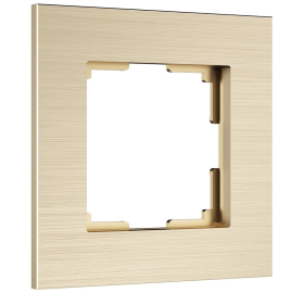 Рамкa
Alumax,  1 пост,   цвет - шампань,  вертикальная,  горизонтальная,  металл,  W0013511,  a066333,  Werkel
 - PULSAL.RU