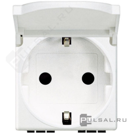 Розетка
LivingLight,  со шторками,  с крышкой,  с заземлением,  одинарная,  винтовые клеммы,   цвет - белый,  пластмасса,  N4141PW,  BTicino
 - PULSAL.RU