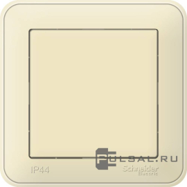 Переключатель с рамкой 10 А
W59aqua,  одноклавишный,  без подсветки,   цвет - слоновая кость,  пластмасса,  IP 44,  VS610-156B-28,  Schneider Electric
 - PULSAL.RU