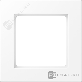 Рамка
A 550,  1 пост,   цвет - белый матовый,  вертикальная,  горизонтальная,  пластмасса,  A5581BFWWM,  A 5581 BF WWM,  JUNG
 - PULSAL.RU