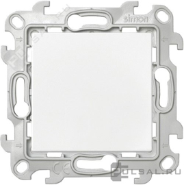 Переключатель
Simon 24 Harmonie,  одноклавишный,  без подсветки,   цвет - белый глянец,  пластмасса,  2450201-030,  Simon
 - PULSAL.RU