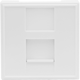 Розетка компьютерная RJ45 UTP
Лючки DDSB,  Лючки DFB,  одинарная,   цвет - белый,  пластмасса,  DECF12EW6,  Donel
 - PULSAL.RU