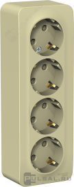 Розетка с изолирующей пластиной
Blanca,  со шторками,  с заземлением,  четверная,   цвет - бежевый,  пластмасса,  BLNRA011417,  Schneider Electric
 - PULSAL.RU