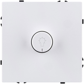 Светорегулятор для светодиодных ламп 5-200 Вт/ВА
Eclipse,  поворотно-нажимной,  лампы накаливания и галогенные 220В (R),  лампы с индукционным (обмоточным) трансформ.(L),  лампы с электронным (емкостным) трансформ.(C),  диммируемые лампы LED 220В (LEDi тип L),  диммируемые лампы LED 220В (LEDi тип C),   цвет - белый глянцевый,  пластмасса,  EC-023WG,  Kollinger
 - PULSAL.RU