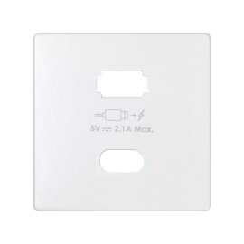 Накладка для зарядного устройства USB A+C белого цвета S82
Simon 82 Detail,  Simon 82 Nature,  Simon 82,  USB type-C 5V,  USB type-A 5V,  двойная,   цвет - белый глянец,  пластмасса,  8201296-030,  Simon
 - PULSAL.RU