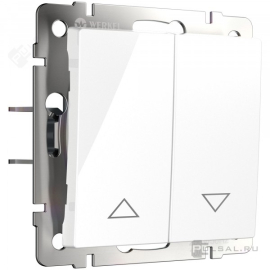 Выключатель для жалюзи
Alumax,  Split,  Slab,  Senso,  Baguette,  Acrylic,  Platinum,  Elite,  Snabb,  Stream,  Flock,  Stark,  Fiore,  Favorit,  Diamant,  Aluminium,  Antik,  Metallic,  без фиксации,  без подсветки,   цвет - белый,  пластмасса,  W1124501,  a051132,  Werkel
 - PULSAL.RU