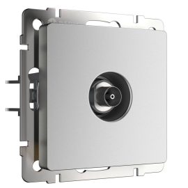 Розетка оконечная
Alumax,  Split,  Slab,  Senso,  Baguette,  Acrylic,  Platinum,  Elite,  Snabb,  Stream,  Flock,  Stark,  Fiore,  Favorit,  Diamant,  Aluminium,  Antik,  Metallic,  телевизионная (TV),  одинарная,   цвет - серебряный матовый,  пластмасса,  W1183065,  a063621    ,  Werkel
 - PULSAL.RU