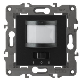 Датчик движения, 200 Вт
Elegance,  двухпроводный,   цвет - антрацит,  пластмасса,  Б0034356,  14-4103-05,  ЭРА
 - PULSAL.RU