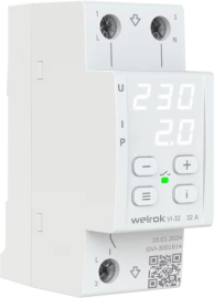 Реле напряжения с контролем тока 1P+N Relay welrok, 1НО, 50А, 220В AC, VI-50, Welrok - PULSAL.RU Реле напряжения с контролем тока 1P+N Relay welrok, 1НО, 50А, 220В AC, VI-50, Welrok - PULSAL.RU