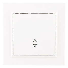 Переключатель
Минск,  одноклавишный,  без подсветки,   цвет - белый,  пластмасса,  ERV10-025-10,  EKF
 - PULSAL.RU