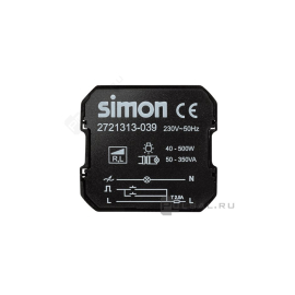 Модуль светорегулятора (диммер), 40-400 Вт
Simon 82 Concept,  Simon 15,  Simon 82 Detail,  Simon 82 Nature,  Simon 82,  Simon 27 play,  Simon 27 neos,  Simon 88,  клавишный,  с возможностью управления с 2-х мест,  лампы накаливания и галогенные 220В (R),  лампы с электронным (емкостным) трансформ.(C),  2721316-039,  Simon
 - PULSAL.RU