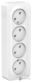 Розетка с изолирующей пластиной
Blanca,  без шторок,  без заземления,  четверная,   цвет - белый,  пластмасса,  BLNRA000411,  Schneider Electric
 - PULSAL.RU