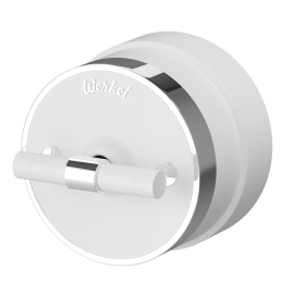 Выключатель поворотный
Vintage,   цвет - белый матовый, хром,  пластмасса,  W5822050,  a058777,  Werkel
 - PULSAL.RU