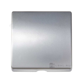 Накладка
Simon 82 Nature,  Simon 82,   цвет - алюминий глянец,  пластмасса,  82051-33,  Simon
 - PULSAL.RU