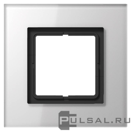 Рамка
LS plus,  1 пост,   цвет - белый,  вертикальная,  горизонтальная,  стекло,  LSP981GLWW,  LSP 981 GL WW,  JUNG
 - PULSAL.RU