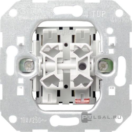 Выключатель
Studio,  Standard 55,  E2,  E3,  Event,  Esprit,  ClassiX,  ClassiX Art,  E22,  Edelstahl,  F100,  S-Color,  TX_44,  двухклавишный,  без подсветки,  010500,  0105 00,  Gira
 - PULSAL.RU