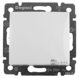 Выключатель
Valena,  одноклавишный,  без подсветки,   цвет - белый,  пластмасса,  774401,  7 744 01,  Legrand
 - PULSAL.RU