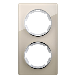 Рамка
Garda,  2 поста,   цвет - бежевое стекло,  вертикальная,  стекло,  2E52211301,  2234946,  OneKeyElectro
 - PULSAL.RU