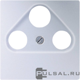 Накладка
ECO profi и ECO profi Standart,  ECO profi design (ECO Profi Deco),  телевизионная (TV),  спутниковая (SAT),  радио (R),  тройная,   цвет - алюминий,  пластмасса,  EP561BFPLSATAL,  EP 561 BFPLSAT AL,  JUNG
 - PULSAL.RU