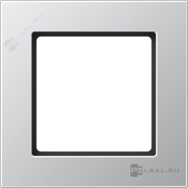 Рамка
A 550,  1 пост,   цвет - алюминий,  вертикальная,  горизонтальная,  пластмасса,  A5581BFAL,  A 5581 BF AL,  JUNG
 - PULSAL.RU