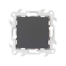 Переключатель
Simon 24 Harmonie,  одноклавишный,  без подсветки,   цвет - графит,  пластмасса,  2450201-038,  Simon
 - PULSAL.RU
