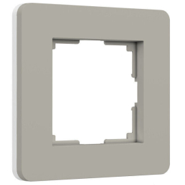 Рамкa
Split,  1 пост,   цвет - дымчатый,  белый матовый,  вертикальная,  горизонтальная,  пластмасса,  W0013067,  a067259,  Werkel
 - PULSAL.RU