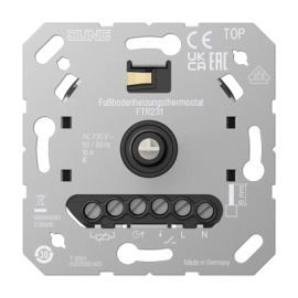 Терморегулятор 10А, НО-контакт, 230В
A creation,  A 550,  A flow,  AS 500,  CD 500,  LS 990,  LS plus,  LS 990 Les Couleurs Le Corbusier,  LS ZERO,  LS-design,  ECO profi и ECO profi Standart,  ECO profi design (ECO Profi Deco),  поворотный,  датчик t° пола (внешний),  без таймера,  FTR231,  FTR 231,  JUNG
 - PULSAL.RU