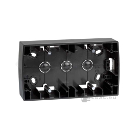 Коробка для наружного монтажа
Simon 82 Detail,  Simon 82 Nature,  Simon 82,   цвет - графит,  пластмасса,  82760-38,  Simon
 - PULSAL.RU