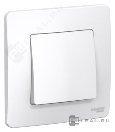 Выключатель 6 А
Blanca,  одноклавишный,  без подсветки,   цвет - белый,  пластмасса,  BLNVS006101,  Schneider Electric
 - PULSAL.RU